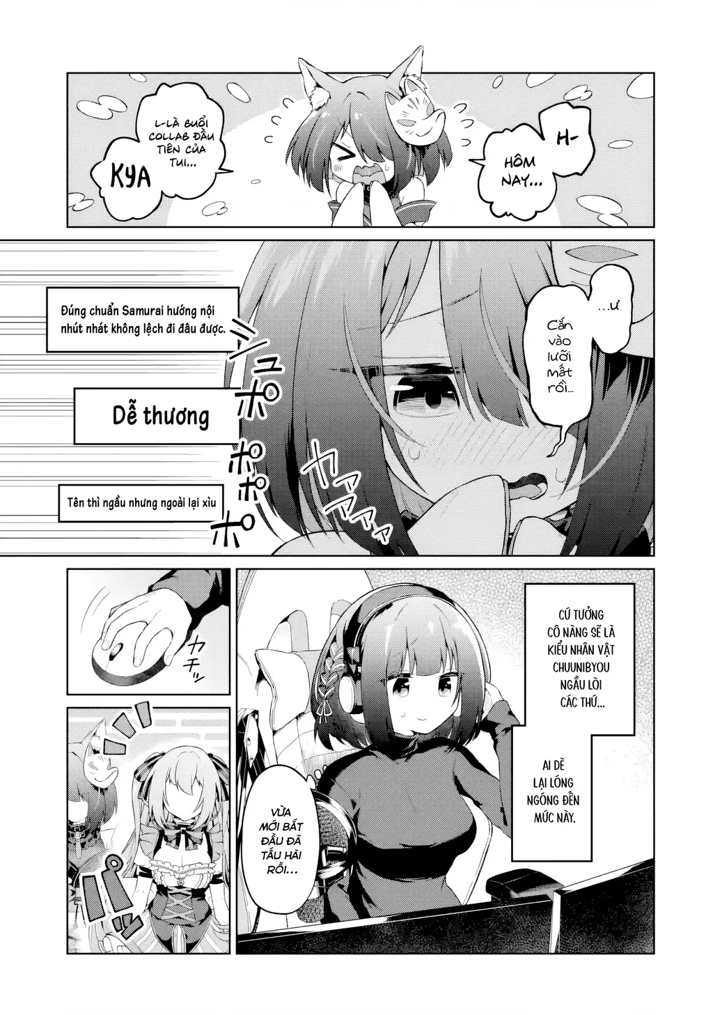 Chuyển sinh thành Vtuber, tôi đi quyến rũ tất cả Vtuber của công ty mình Chapter 5 - Trang 8