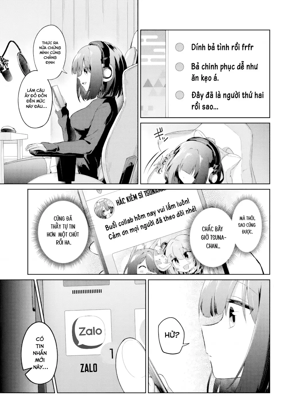 Chuyển sinh thành Vtuber, tôi đi quyến rũ tất cả Vtuber của công ty mình Chapter 6 - Trang 26