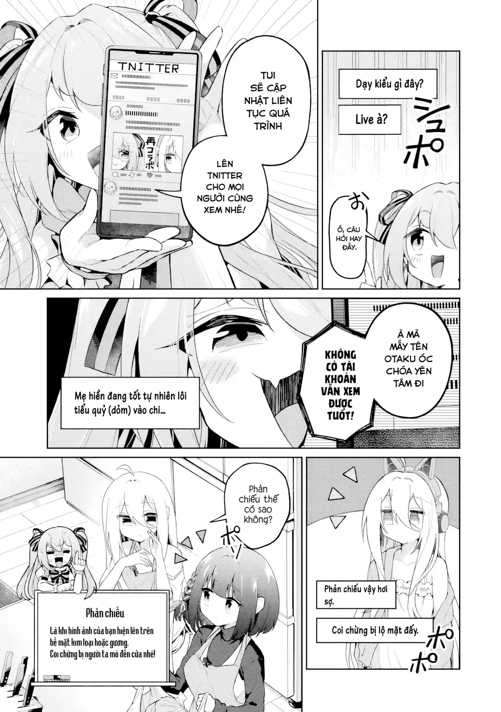 Chuyển sinh thành Vtuber, tôi đi quyến rũ tất cả Vtuber của công ty mình Chapter 7 - Trang 22