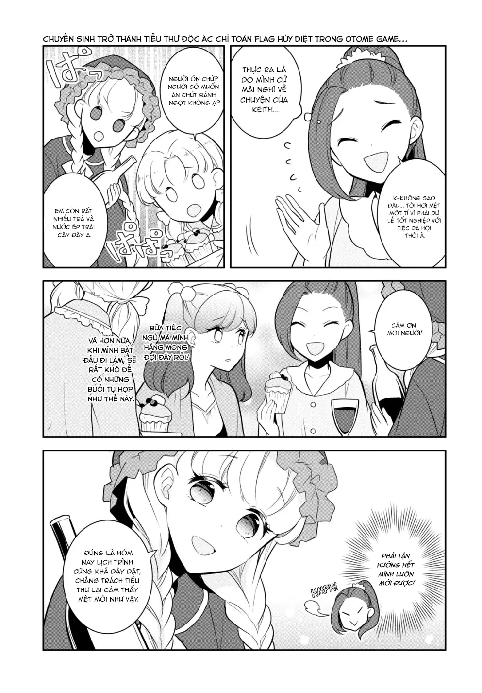 Chuyển sinh trở thành tiểu thư độc ác chỉ toàn Flag hủy diệt trong Otome game... Chapter 54 - Trang 14