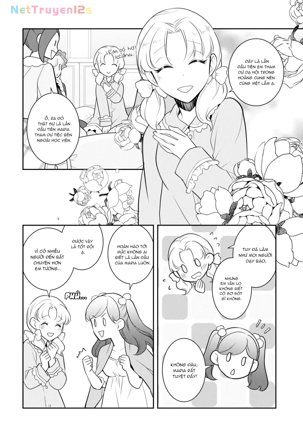 Chuyển sinh trở thành tiểu thư độc ác chỉ toàn Flag hủy diệt trong Otome game... Chapter 54 - Trang 15