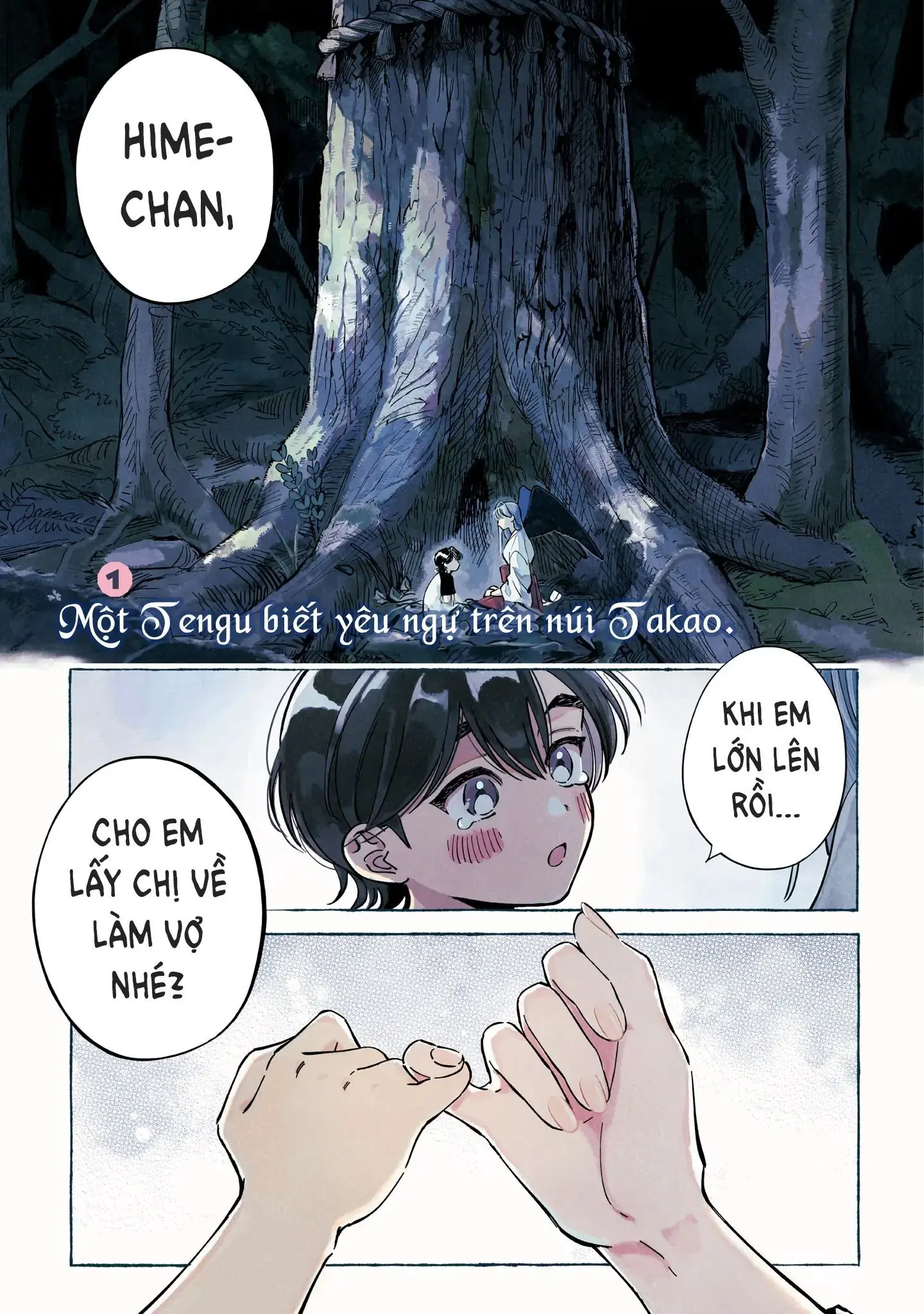 Chuyện Tình Nàng Tengu Xứ Hachioji Chapter 1 - Trang 2