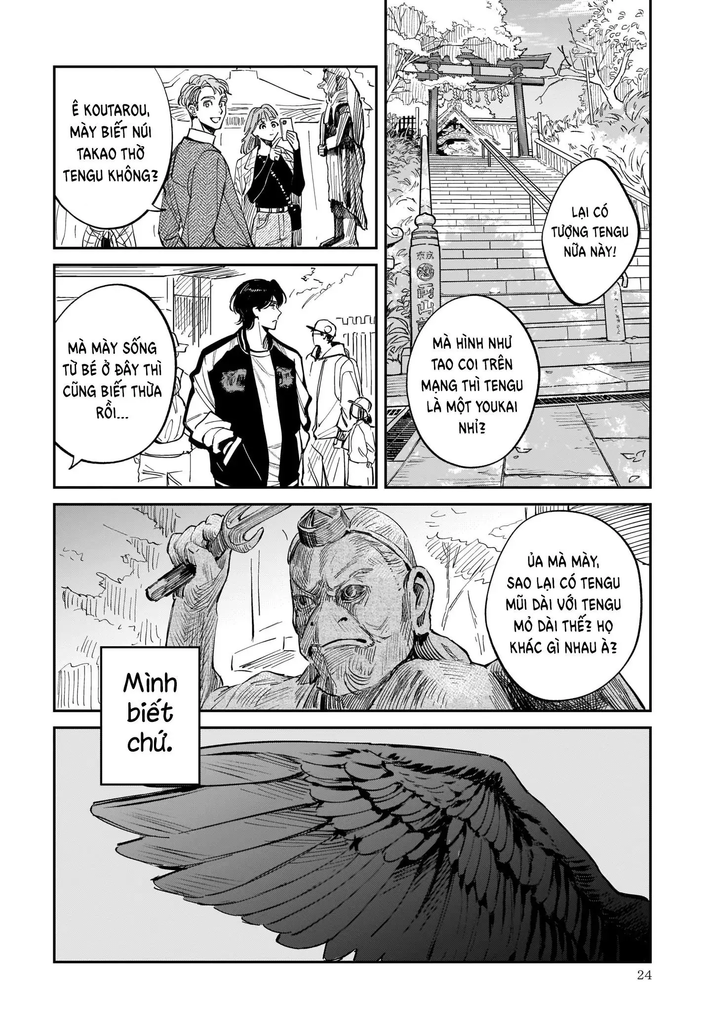 Chuyện Tình Nàng Tengu Xứ Hachioji Chapter 1 - Trang 23