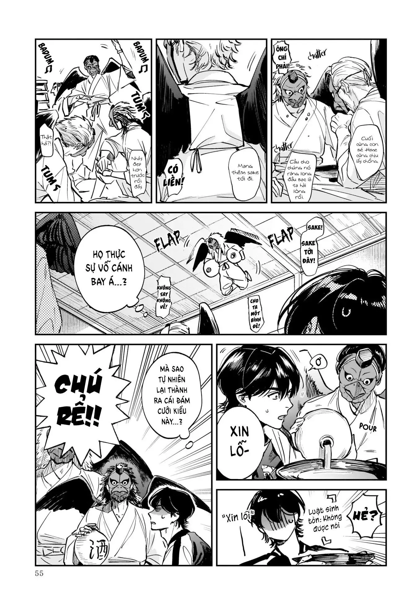 Chuyện Tình Nàng Tengu Xứ Hachioji Chapter 2 - Trang 4