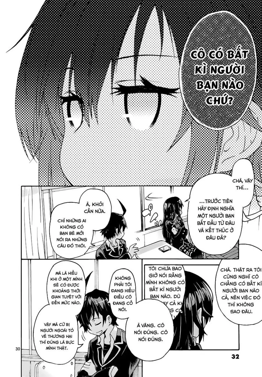 Chuyện Tình Thanh Xuân Bi Hài Của Tôi Quả Nhiên Là Sai Lầm @Comic Chapter 1 - Trang 29
