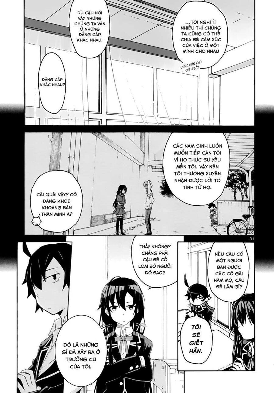 Chuyện Tình Thanh Xuân Bi Hài Của Tôi Quả Nhiên Là Sai Lầm @Comic Chapter 1 - Trang 30
