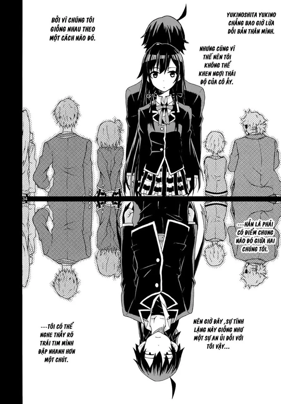 Chuyện Tình Thanh Xuân Bi Hài Của Tôi Quả Nhiên Là Sai Lầm @Comic Chapter 1 - Trang 33