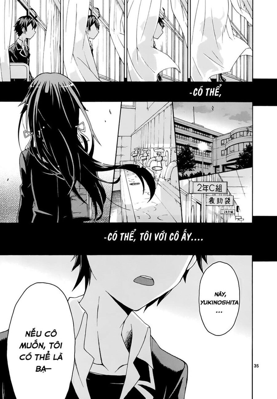 Chuyện Tình Thanh Xuân Bi Hài Của Tôi Quả Nhiên Là Sai Lầm @Comic Chapter 1 - Trang 34