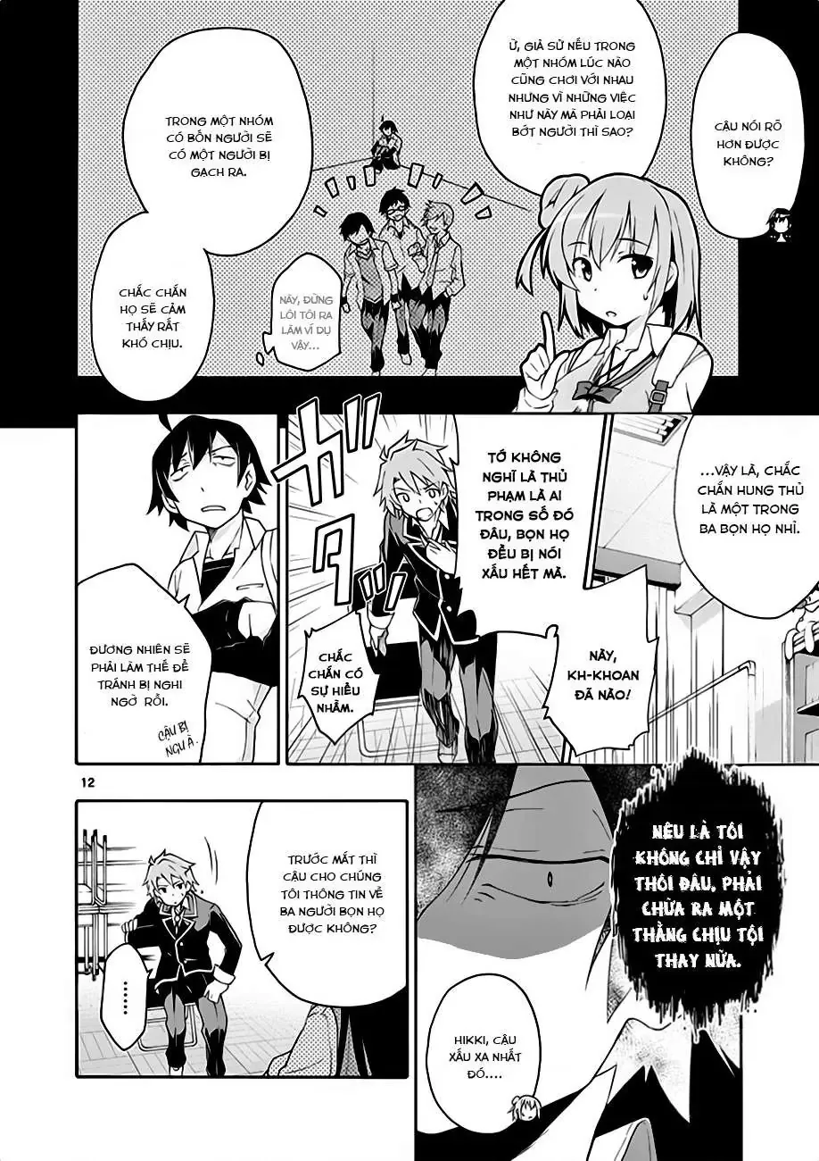 Chuyện Tình Thanh Xuân Bi Hài Của Tôi Quả Nhiên Là Sai Lầm @Comic Chapter 10 - Trang 13