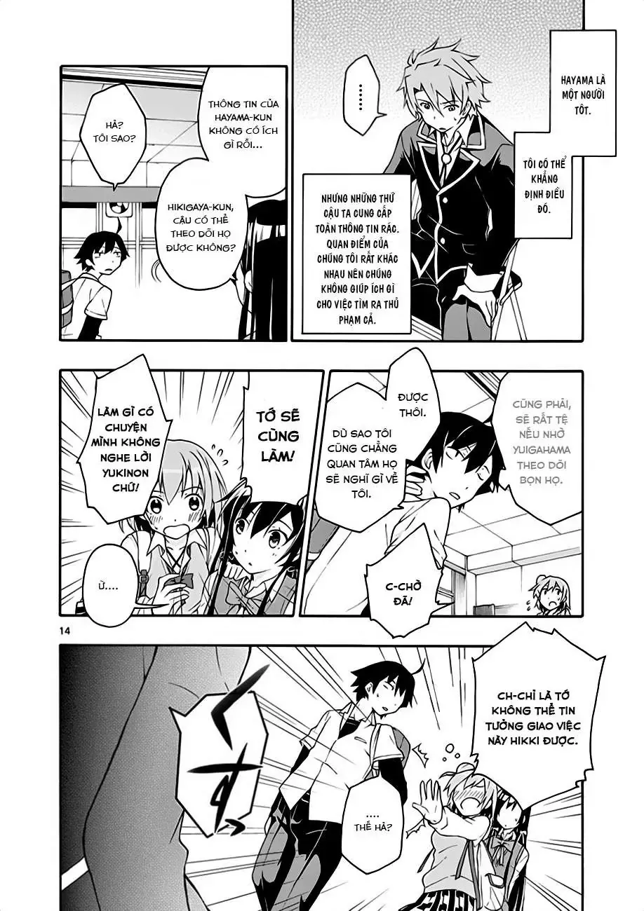 Chuyện Tình Thanh Xuân Bi Hài Của Tôi Quả Nhiên Là Sai Lầm @Comic Chapter 10 - Trang 15