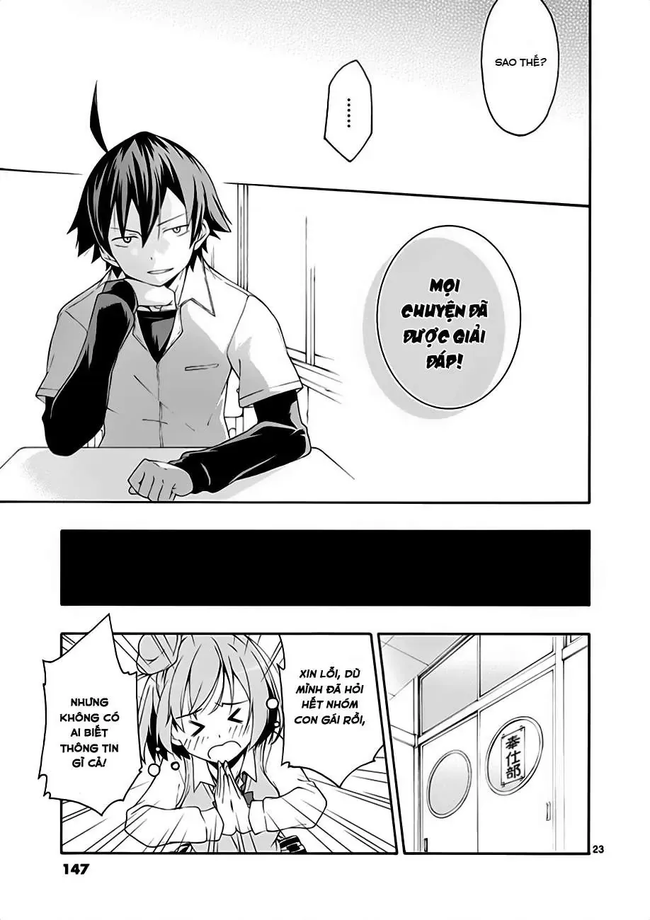 Chuyện Tình Thanh Xuân Bi Hài Của Tôi Quả Nhiên Là Sai Lầm @Comic Chapter 10 - Trang 24