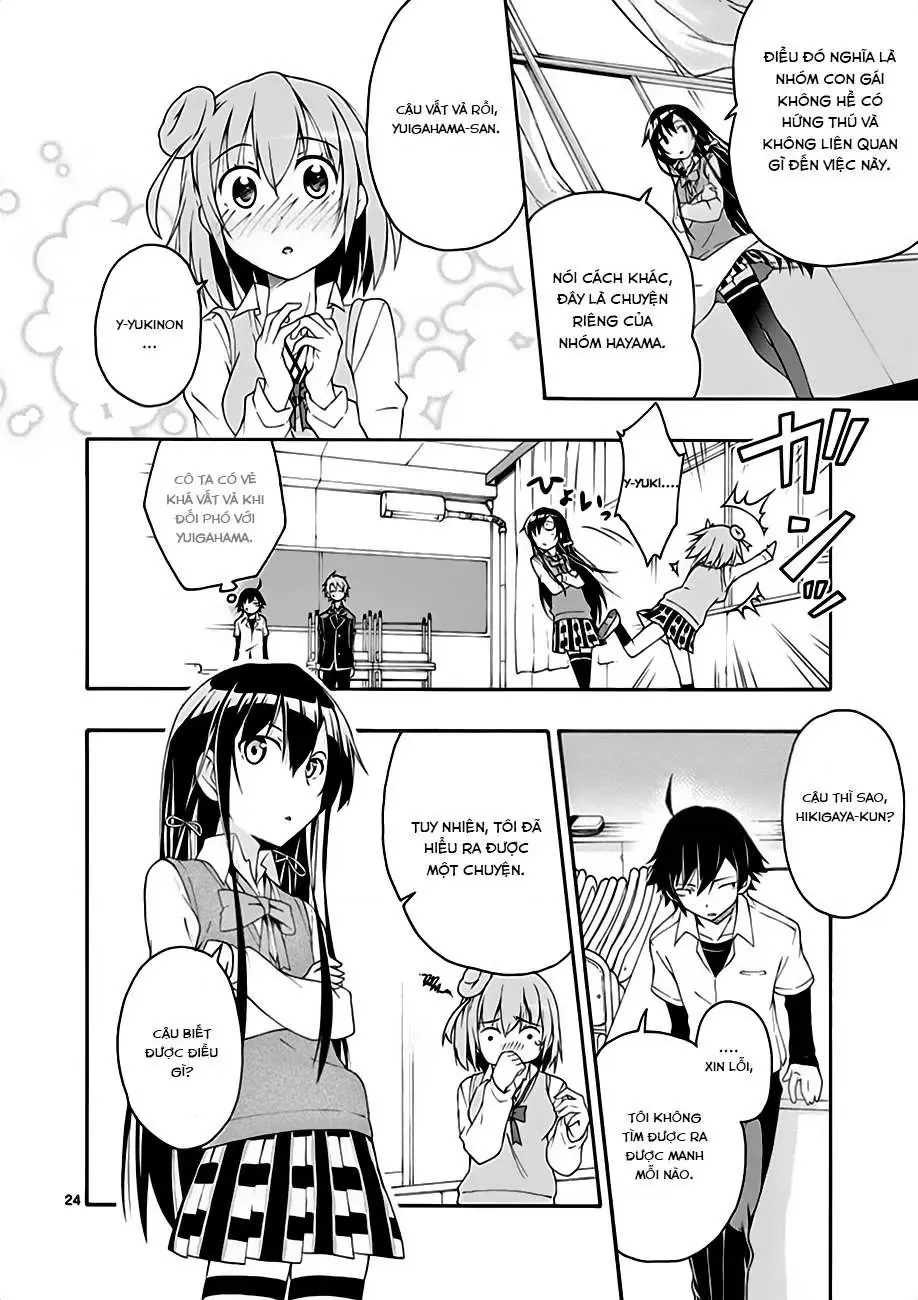 Chuyện Tình Thanh Xuân Bi Hài Của Tôi Quả Nhiên Là Sai Lầm @Comic Chapter 10 - Trang 25