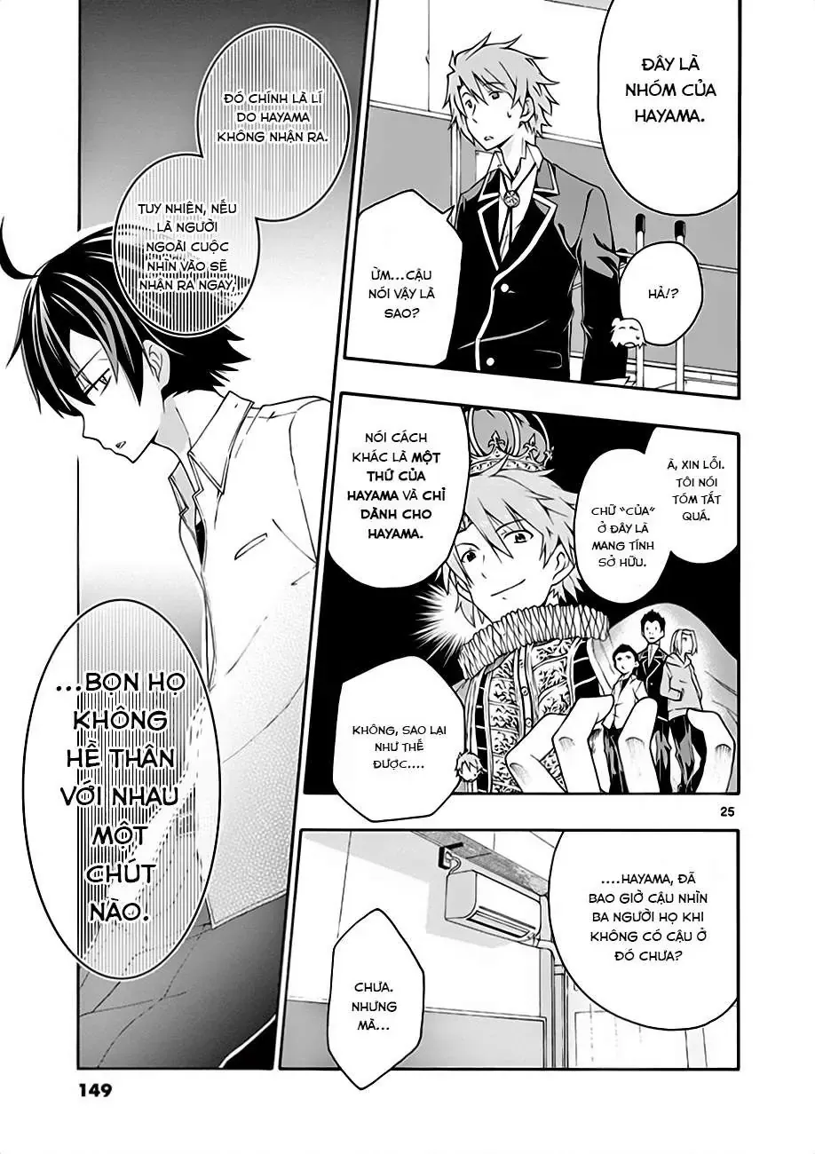Chuyện Tình Thanh Xuân Bi Hài Của Tôi Quả Nhiên Là Sai Lầm @Comic Chapter 10 - Trang 26