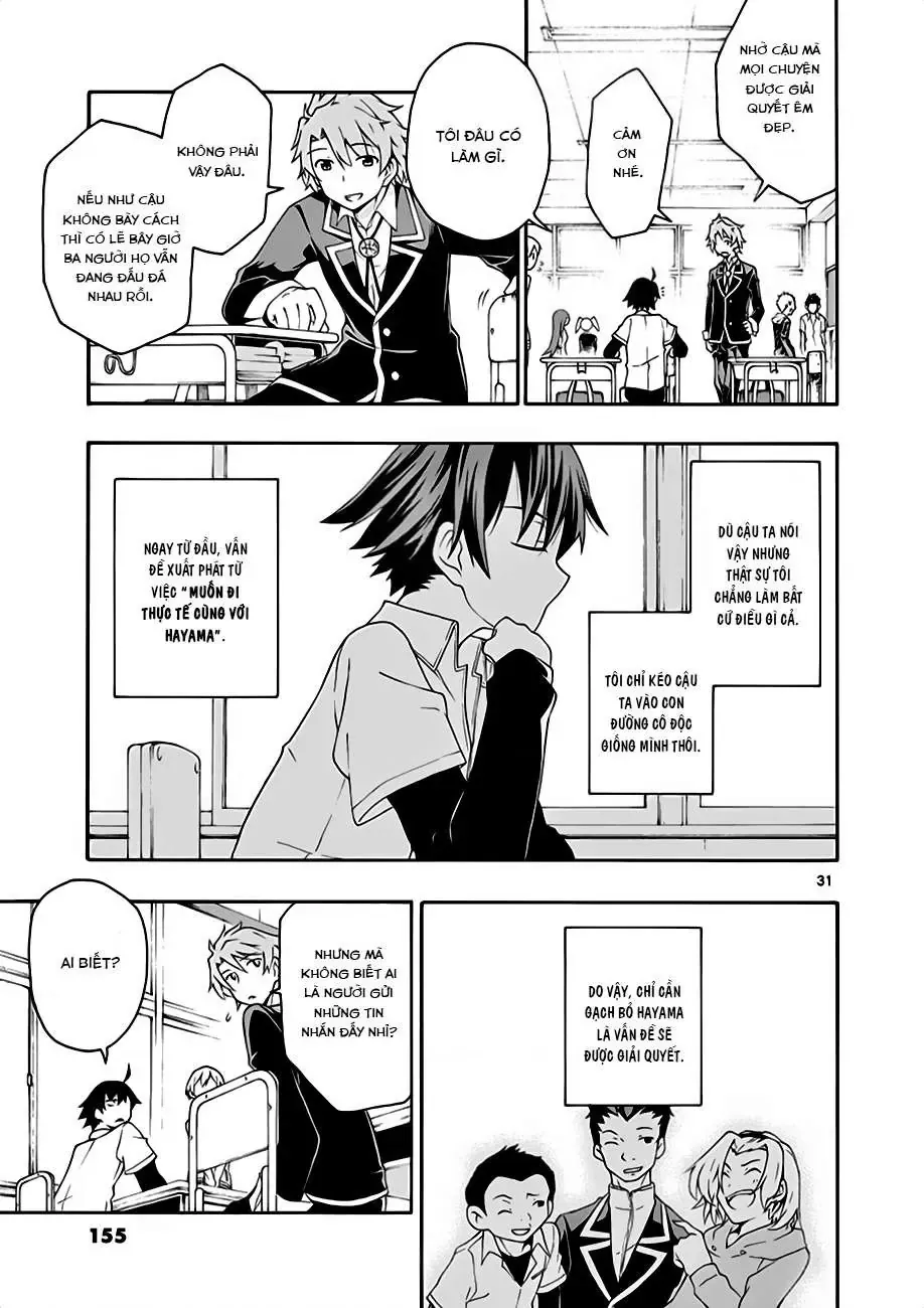 Chuyện Tình Thanh Xuân Bi Hài Của Tôi Quả Nhiên Là Sai Lầm @Comic Chapter 10 - Trang 32