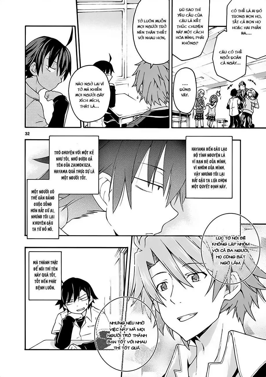 Chuyện Tình Thanh Xuân Bi Hài Của Tôi Quả Nhiên Là Sai Lầm @Comic Chapter 10 - Trang 33