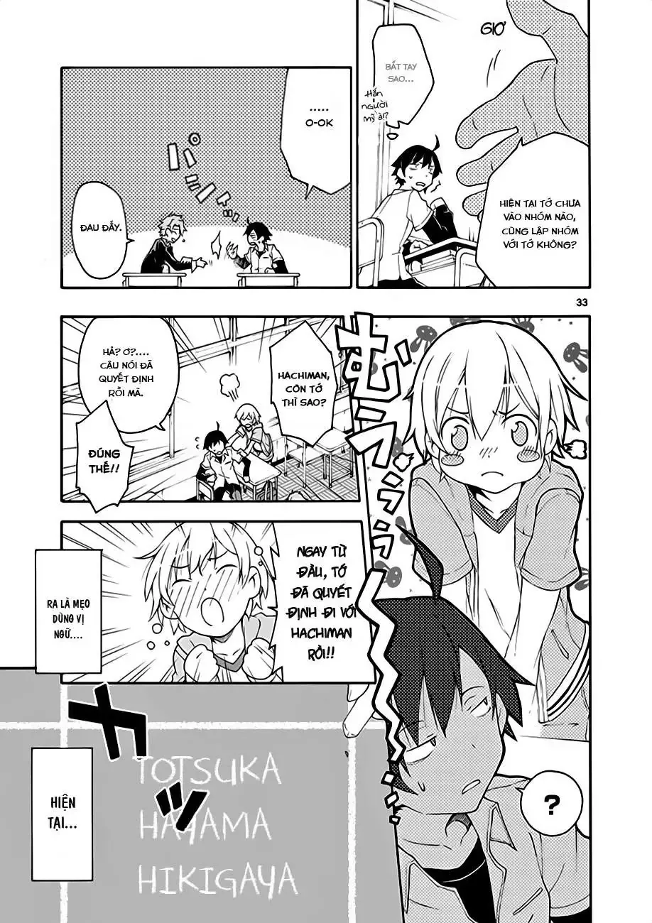 Chuyện Tình Thanh Xuân Bi Hài Của Tôi Quả Nhiên Là Sai Lầm @Comic Chapter 10 - Trang 34