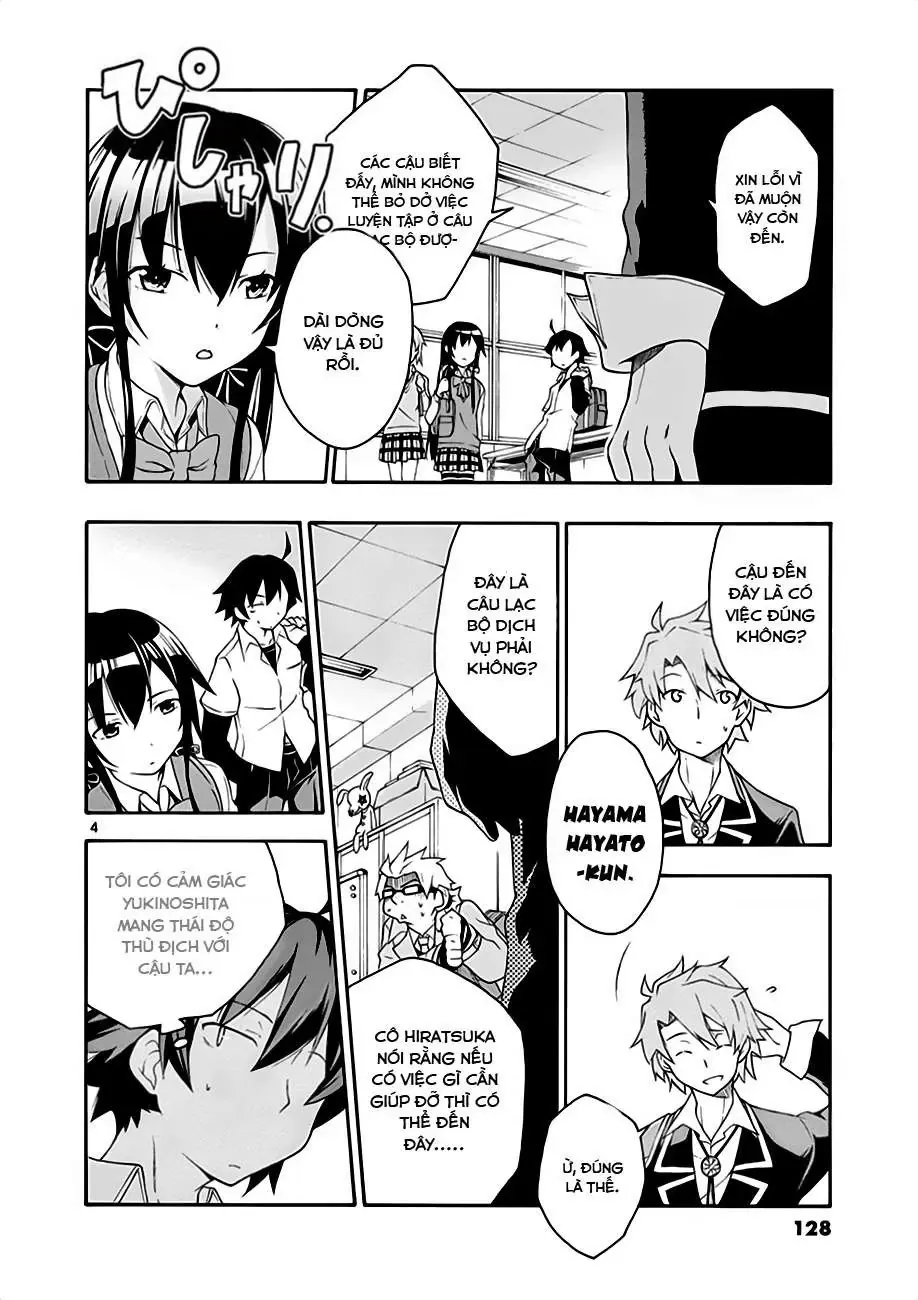 Chuyện Tình Thanh Xuân Bi Hài Của Tôi Quả Nhiên Là Sai Lầm @Comic Chapter 10 - Trang 5