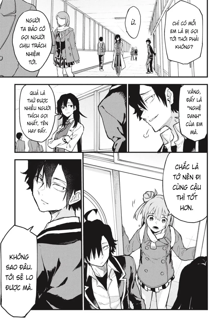 Chuyện Tình Thanh Xuân Bi Hài Của Tôi Quả Nhiên Là Sai Lầm @Comic Chapter 103 - Trang 4