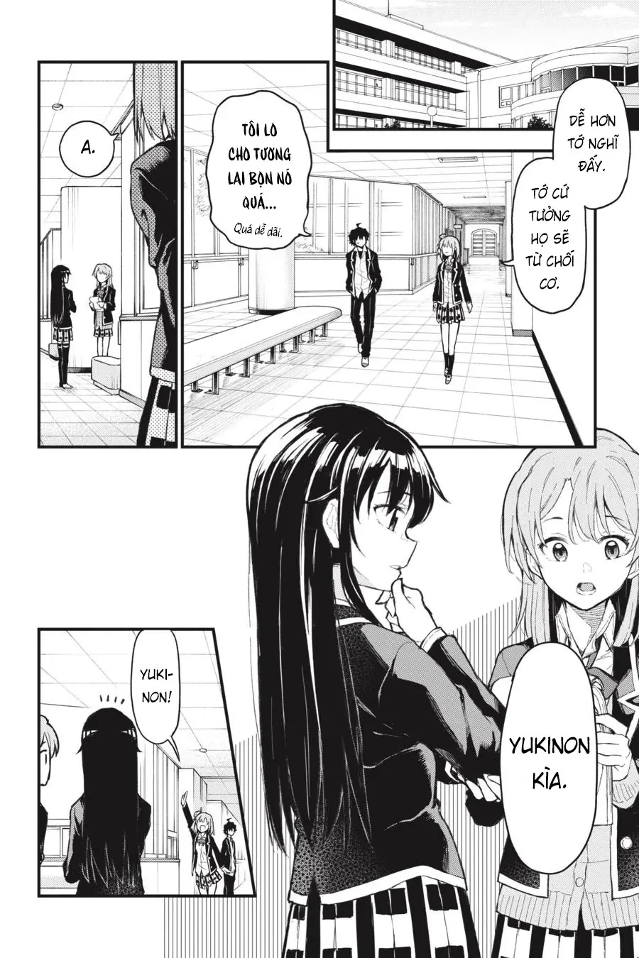 Chuyện Tình Thanh Xuân Bi Hài Của Tôi Quả Nhiên Là Sai Lầm @Comic Chapter 106 - Trang 8
