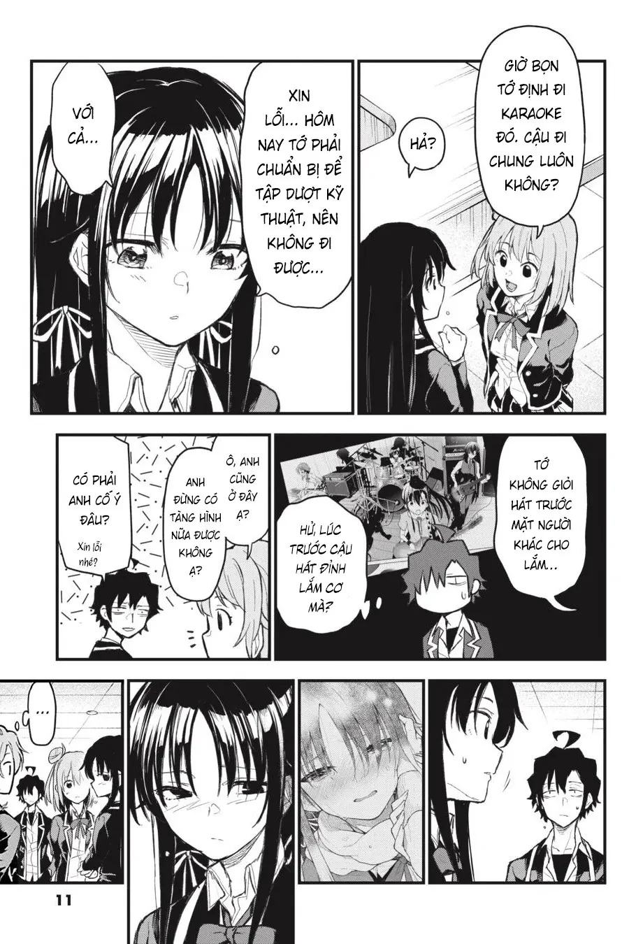 Chuyện Tình Thanh Xuân Bi Hài Của Tôi Quả Nhiên Là Sai Lầm @Comic Chapter 106 - Trang 9
