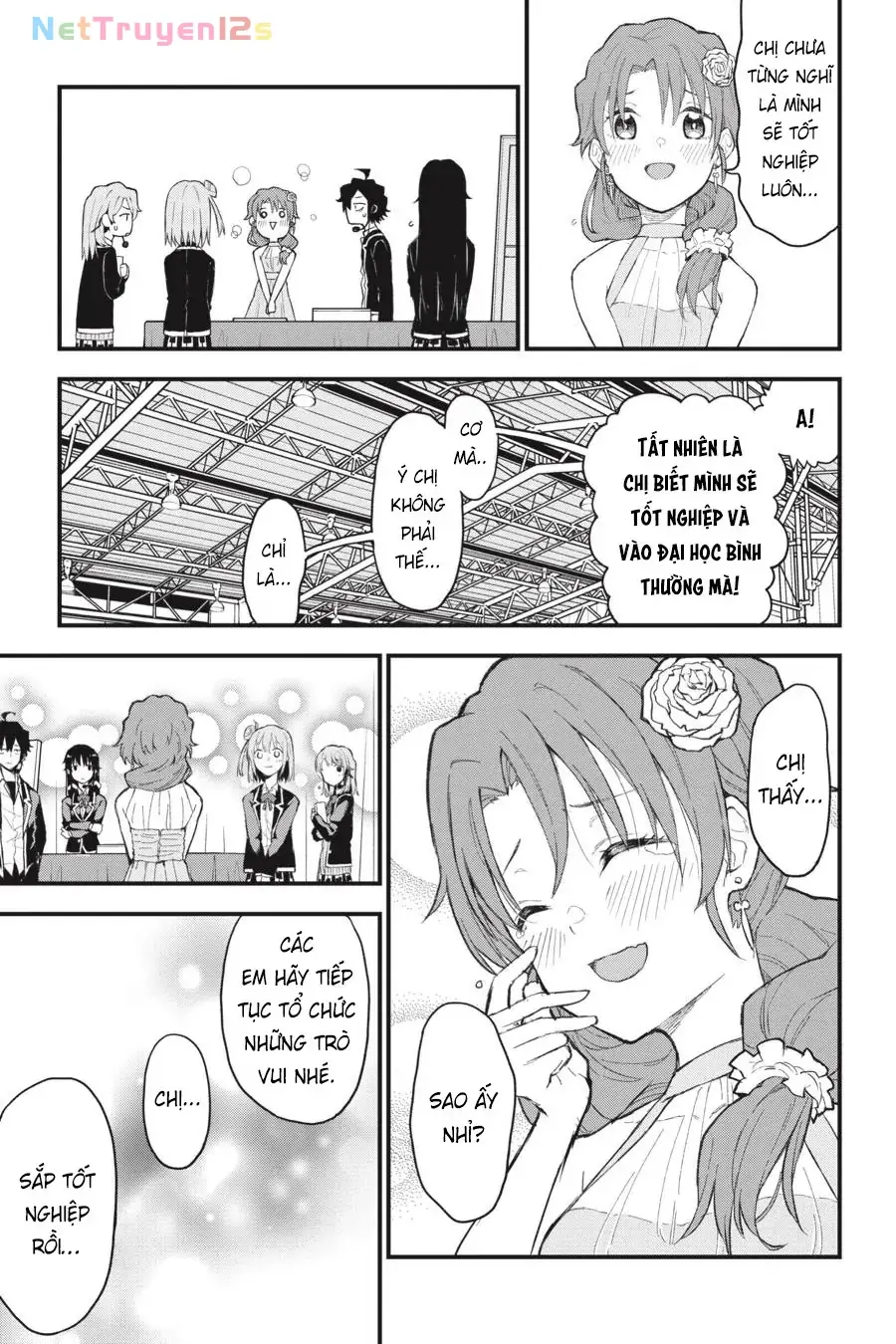 Chuyện Tình Thanh Xuân Bi Hài Của Tôi Quả Nhiên Là Sai Lầm @Comic Chapter 108 - Trang 4