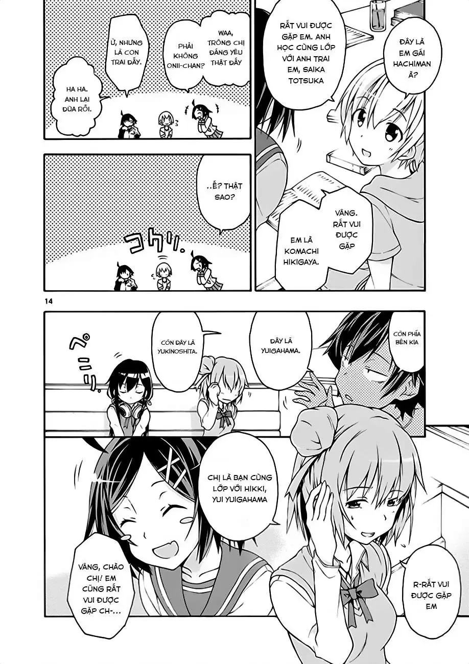 Chuyện Tình Thanh Xuân Bi Hài Của Tôi Quả Nhiên Là Sai Lầm @Comic Chapter 11 - Trang 15