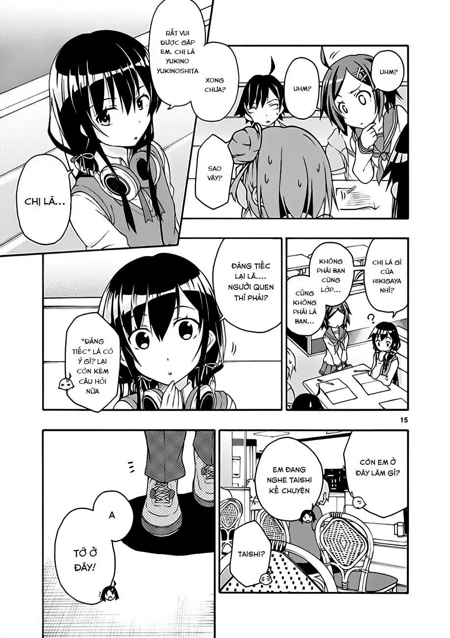 Chuyện Tình Thanh Xuân Bi Hài Của Tôi Quả Nhiên Là Sai Lầm @Comic Chapter 11 - Trang 16