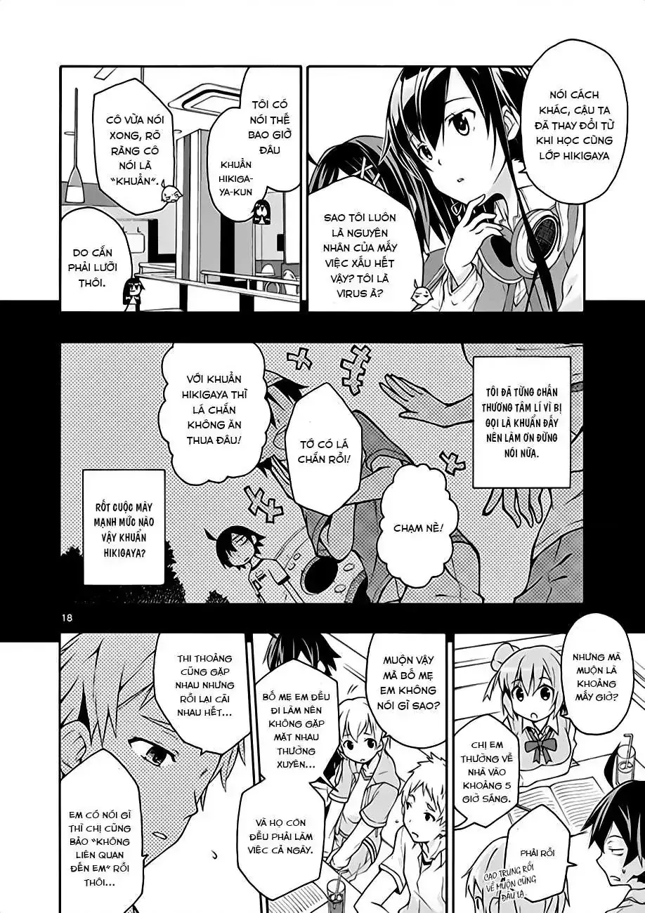 Chuyện Tình Thanh Xuân Bi Hài Của Tôi Quả Nhiên Là Sai Lầm @Comic Chapter 11 - Trang 19