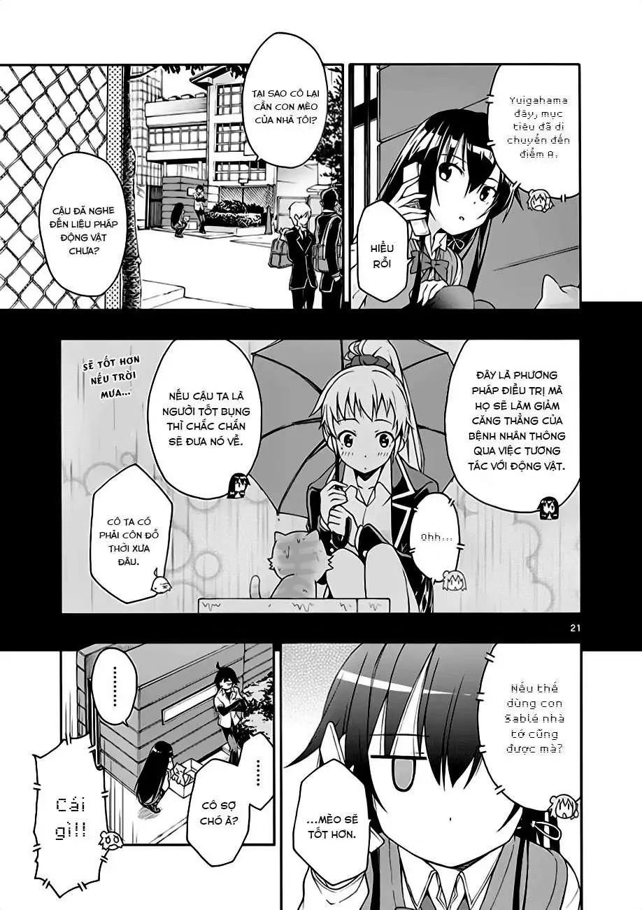 Chuyện Tình Thanh Xuân Bi Hài Của Tôi Quả Nhiên Là Sai Lầm @Comic Chapter 11 - Trang 22