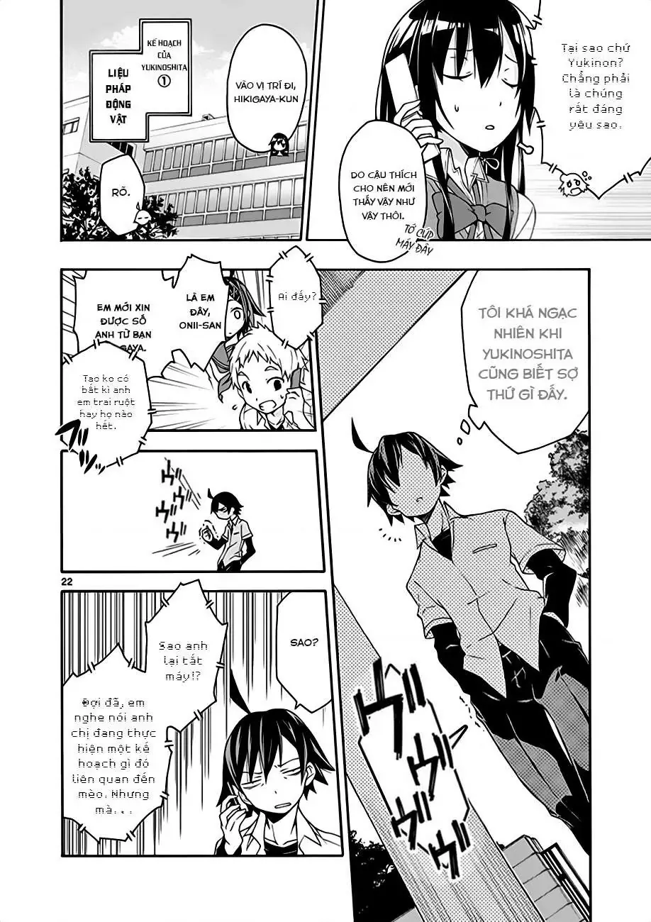 Chuyện Tình Thanh Xuân Bi Hài Của Tôi Quả Nhiên Là Sai Lầm @Comic Chapter 11 - Trang 23