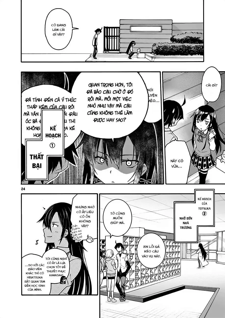 Chuyện Tình Thanh Xuân Bi Hài Của Tôi Quả Nhiên Là Sai Lầm @Comic Chapter 11 - Trang 25