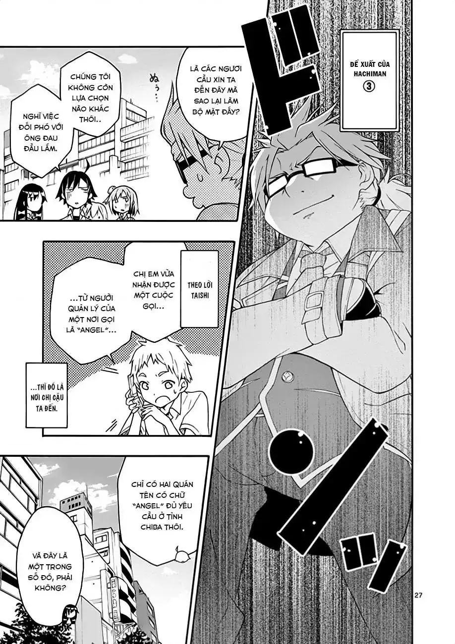 Chuyện Tình Thanh Xuân Bi Hài Của Tôi Quả Nhiên Là Sai Lầm @Comic Chapter 11 - Trang 28