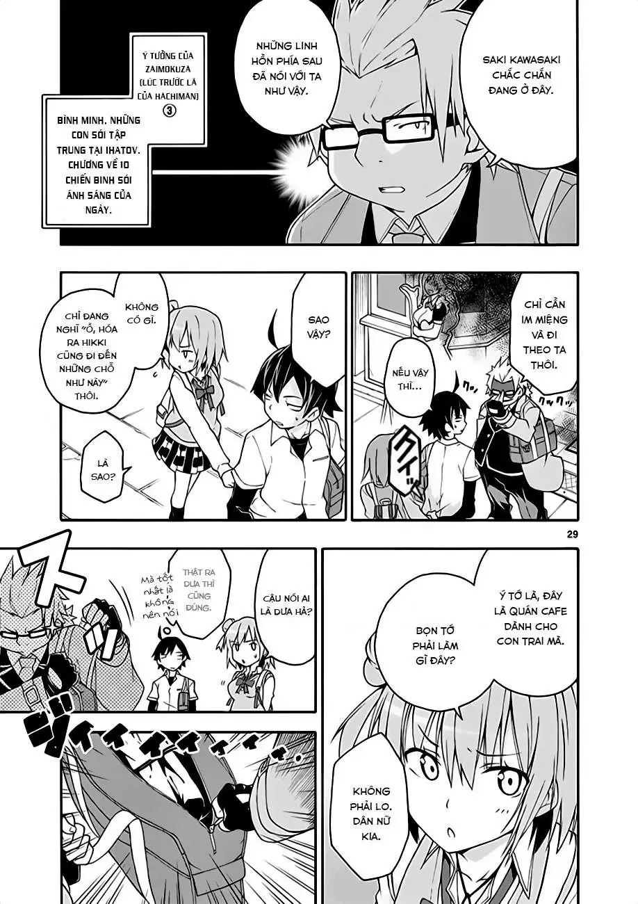 Chuyện Tình Thanh Xuân Bi Hài Của Tôi Quả Nhiên Là Sai Lầm @Comic Chapter 11 - Trang 30