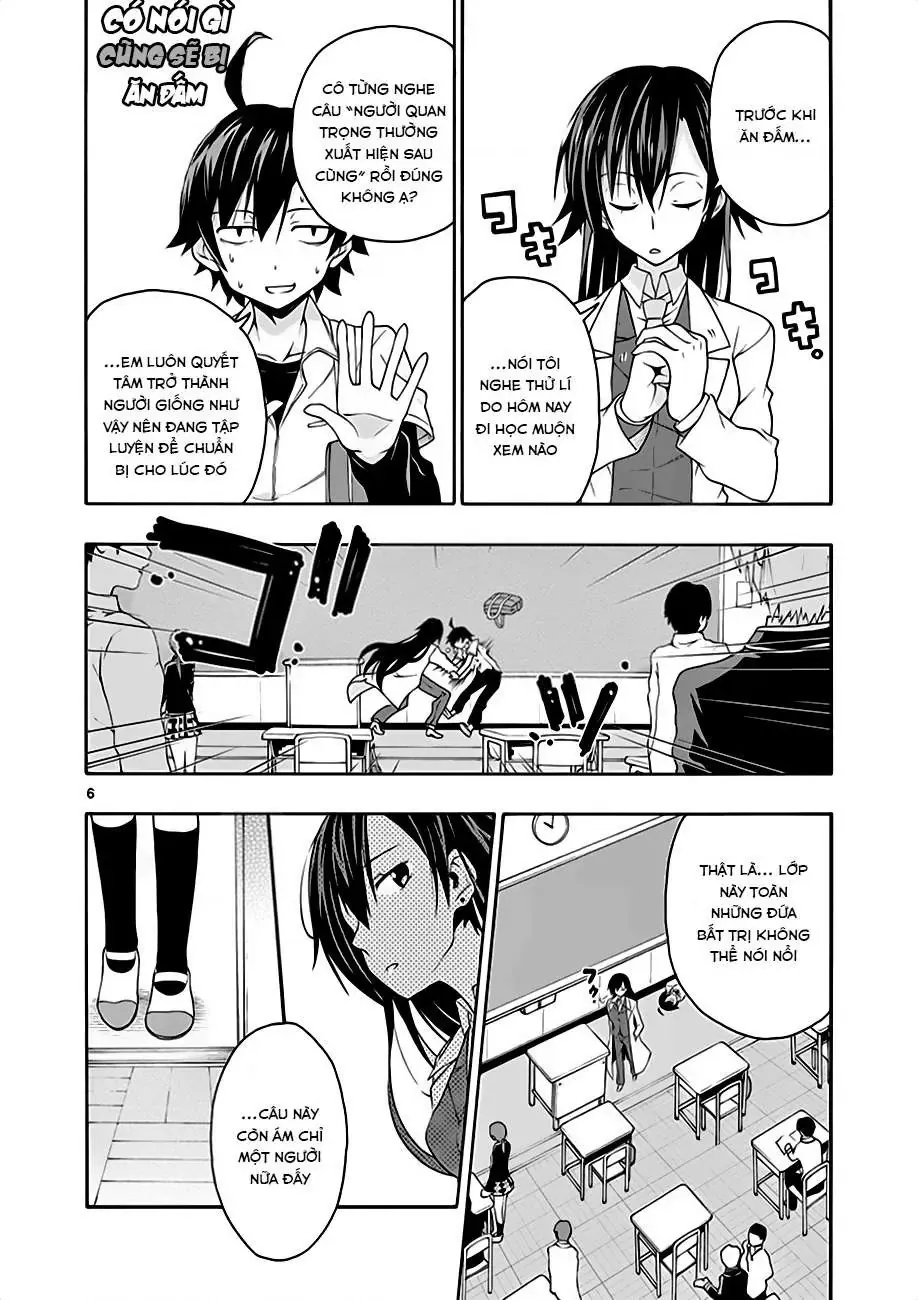 Chuyện Tình Thanh Xuân Bi Hài Của Tôi Quả Nhiên Là Sai Lầm @Comic Chapter 11 - Trang 7