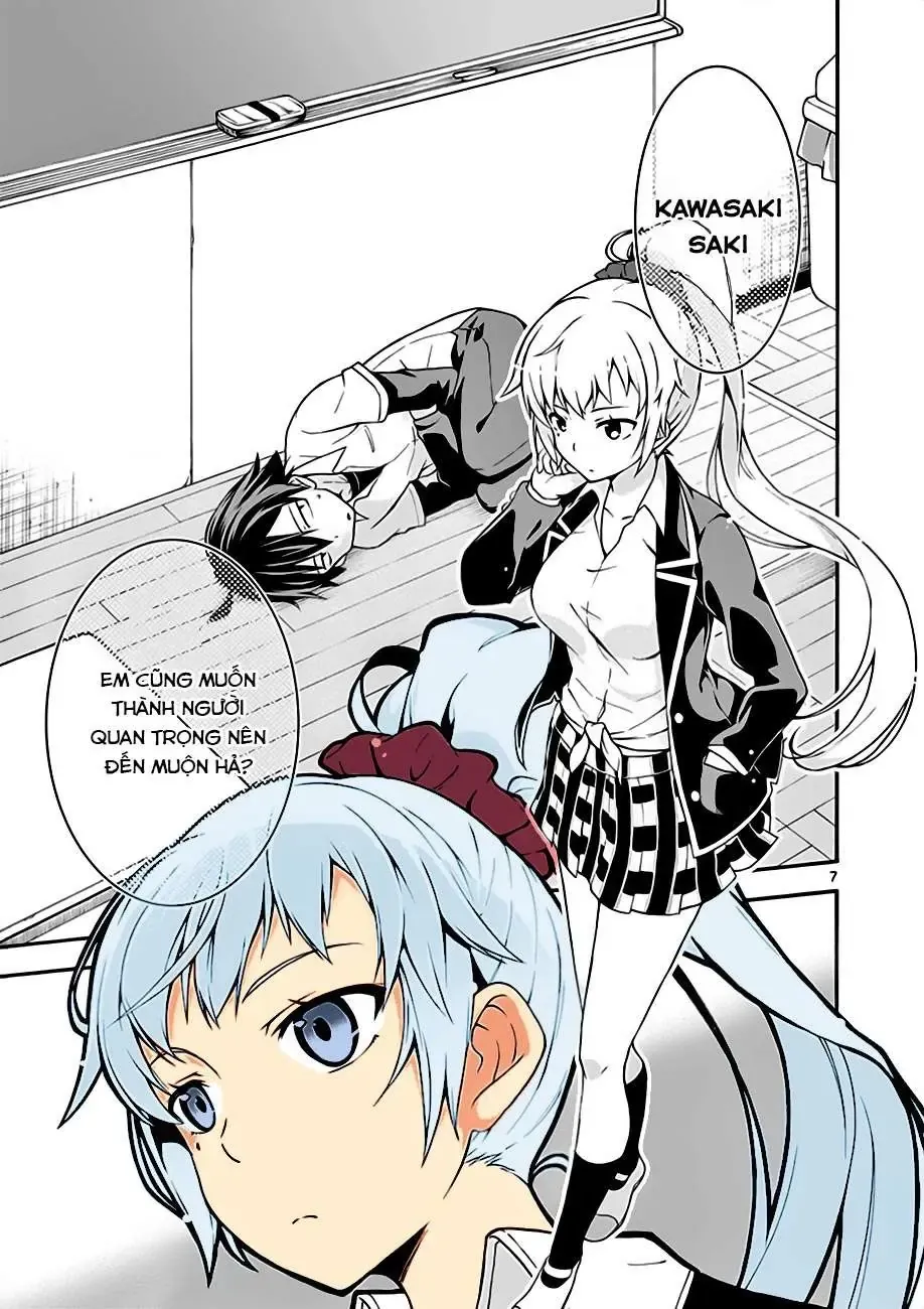 Chuyện Tình Thanh Xuân Bi Hài Của Tôi Quả Nhiên Là Sai Lầm @Comic Chapter 11 - Trang 8