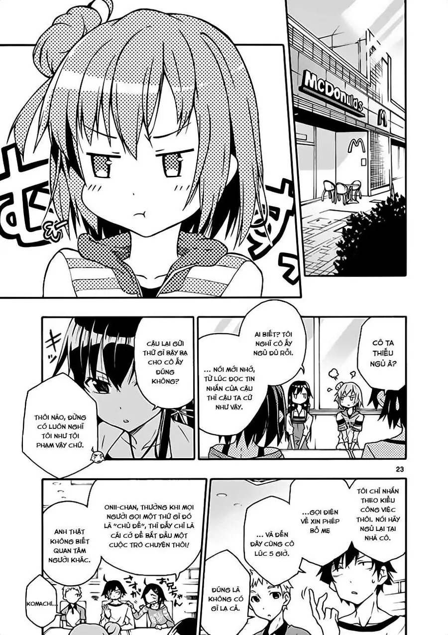 Chuyện Tình Thanh Xuân Bi Hài Của Tôi Quả Nhiên Là Sai Lầm @Comic Chapter 12 - Trang 22