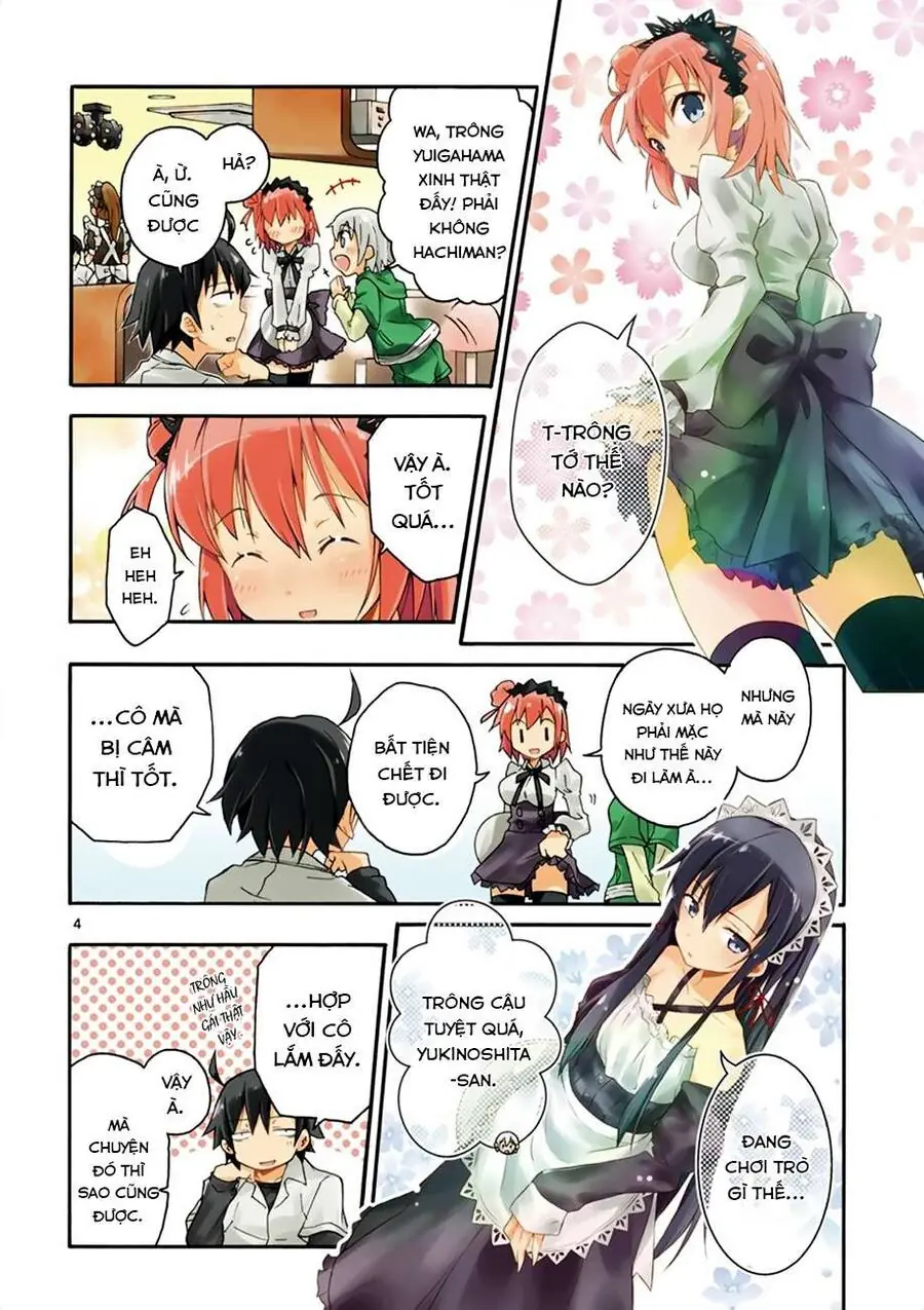 Chuyện Tình Thanh Xuân Bi Hài Của Tôi Quả Nhiên Là Sai Lầm @Comic Chapter 12 - Trang 4
