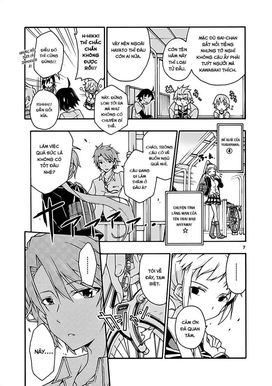 Chuyện Tình Thanh Xuân Bi Hài Của Tôi Quả Nhiên Là Sai Lầm @Comic Chapter 12 - Trang 7