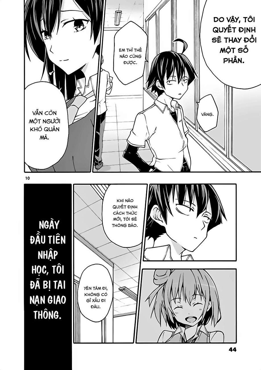 Chuyện Tình Thanh Xuân Bi Hài Của Tôi Quả Nhiên Là Sai Lầm @Comic Chapter 13 - Trang 11