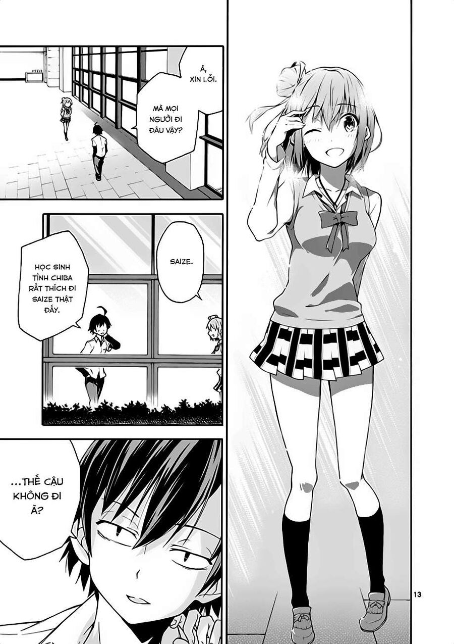Chuyện Tình Thanh Xuân Bi Hài Của Tôi Quả Nhiên Là Sai Lầm @Comic Chapter 13 - Trang 14