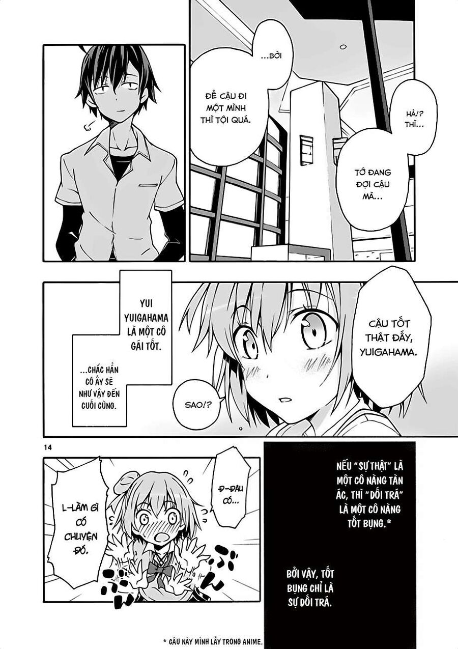 Chuyện Tình Thanh Xuân Bi Hài Của Tôi Quả Nhiên Là Sai Lầm @Comic Chapter 13 - Trang 15