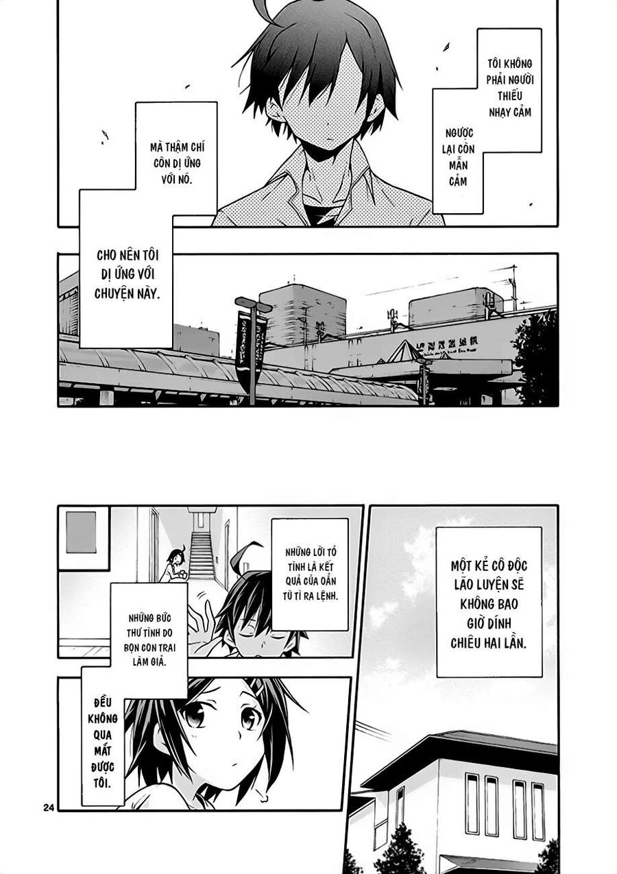 Chuyện Tình Thanh Xuân Bi Hài Của Tôi Quả Nhiên Là Sai Lầm @Comic Chapter 13 - Trang 24