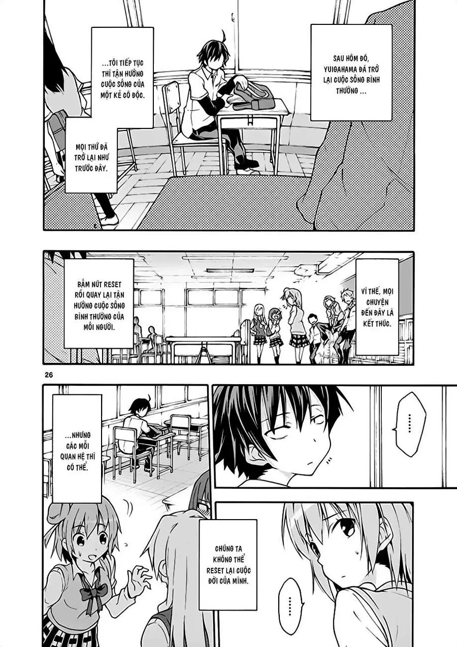 Chuyện Tình Thanh Xuân Bi Hài Của Tôi Quả Nhiên Là Sai Lầm @Comic Chapter 13 - Trang 26