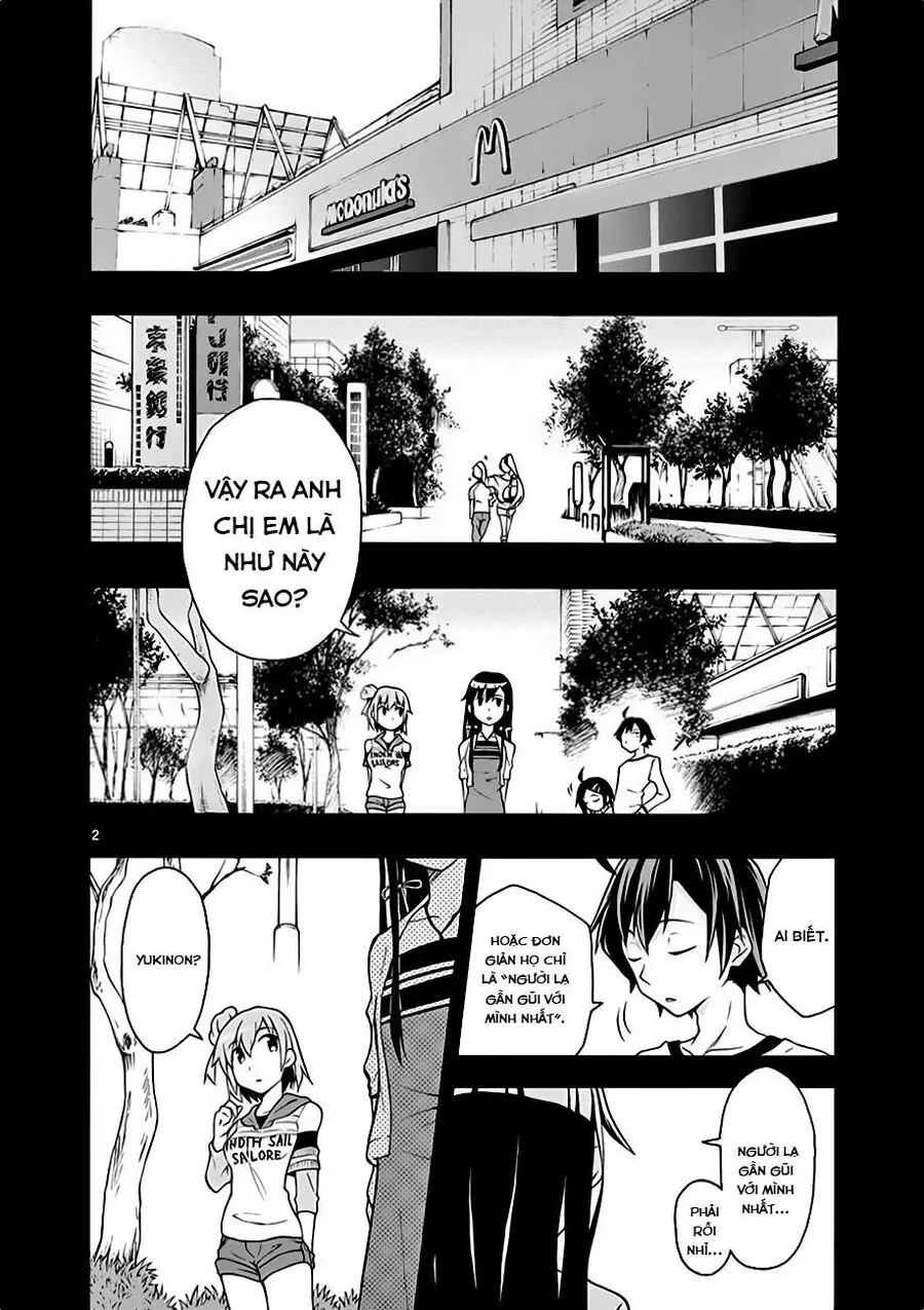 Chuyện Tình Thanh Xuân Bi Hài Của Tôi Quả Nhiên Là Sai Lầm @Comic Chapter 13 - Trang 3