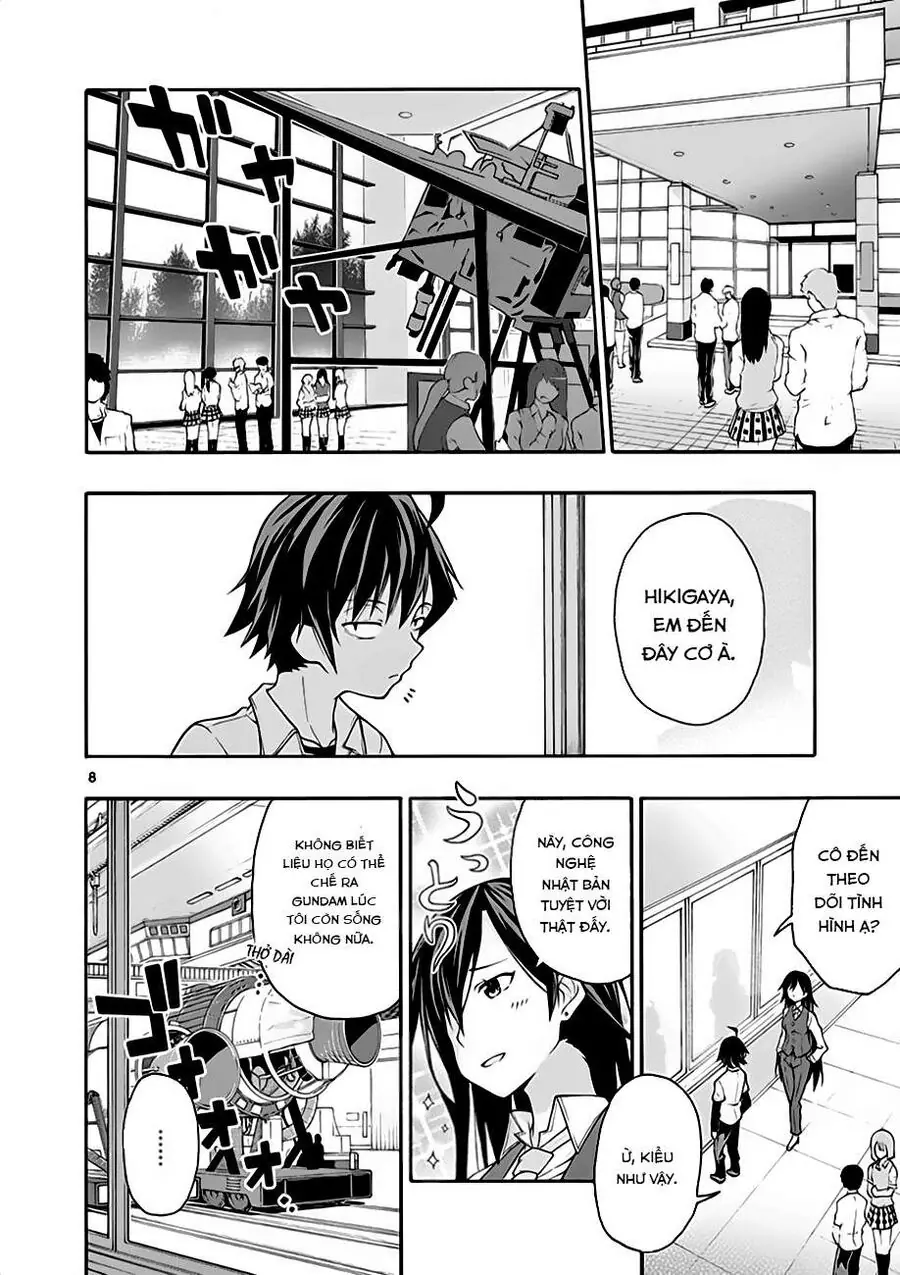 Chuyện Tình Thanh Xuân Bi Hài Của Tôi Quả Nhiên Là Sai Lầm @Comic Chapter 13 - Trang 9