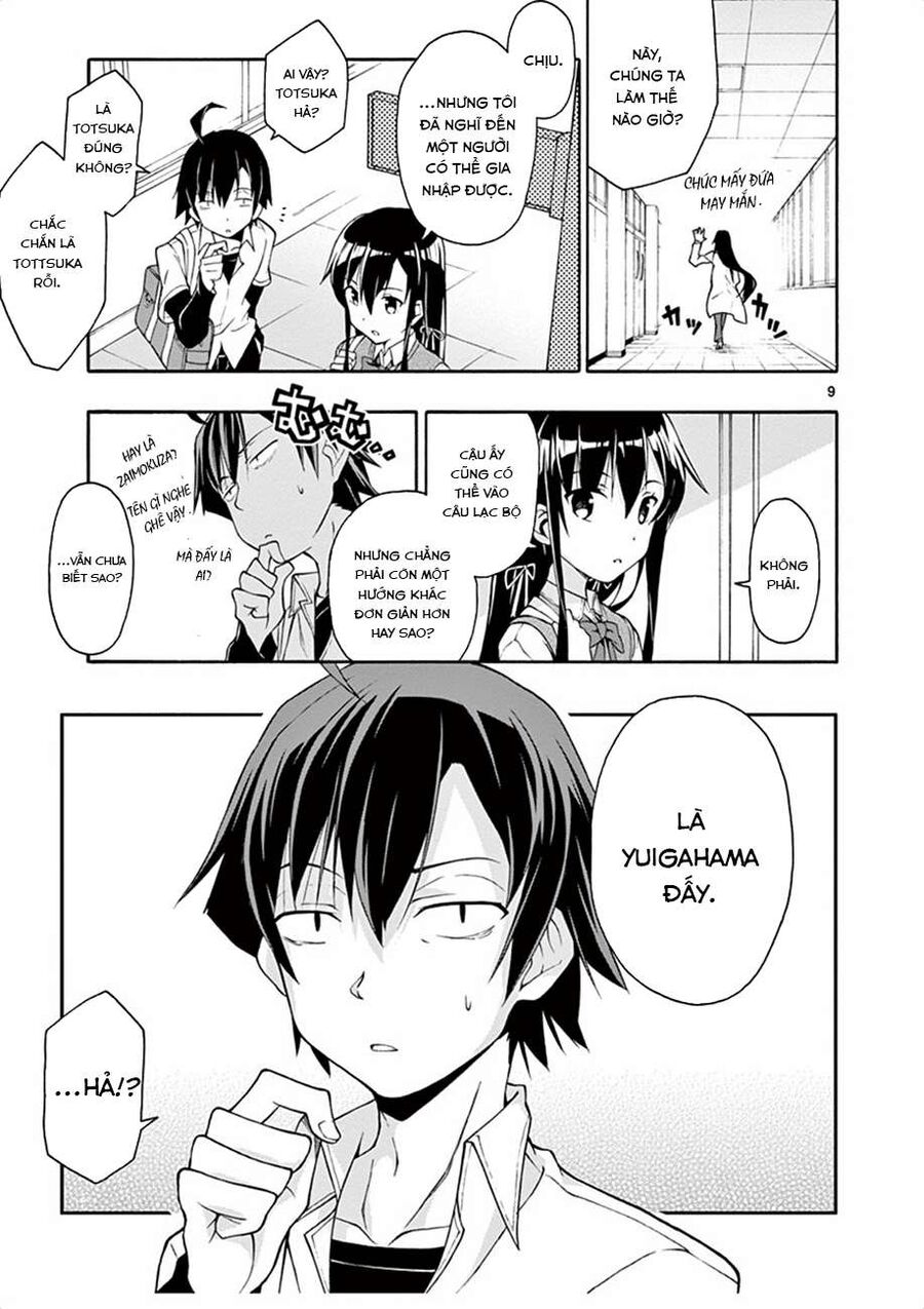 Chuyện Tình Thanh Xuân Bi Hài Của Tôi Quả Nhiên Là Sai Lầm @Comic Chapter 14 - Trang 10
