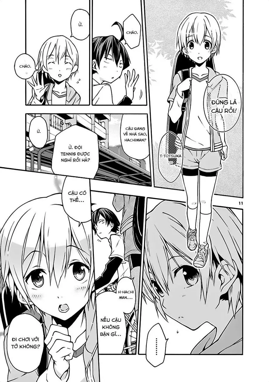Chuyện Tình Thanh Xuân Bi Hài Của Tôi Quả Nhiên Là Sai Lầm @Comic Chapter 14 - Trang 12