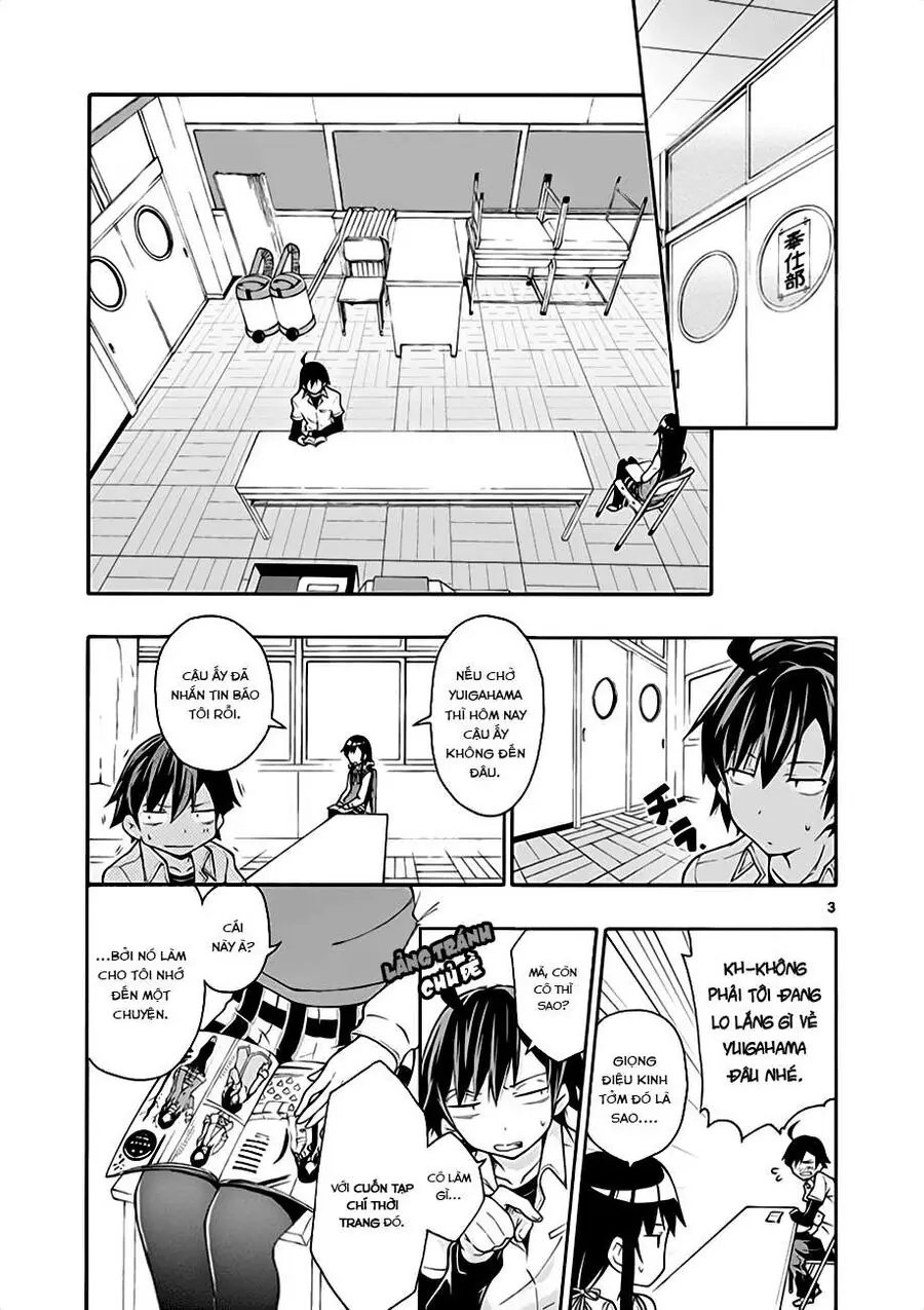 Chuyện Tình Thanh Xuân Bi Hài Của Tôi Quả Nhiên Là Sai Lầm @Comic Chapter 14 - Trang 4