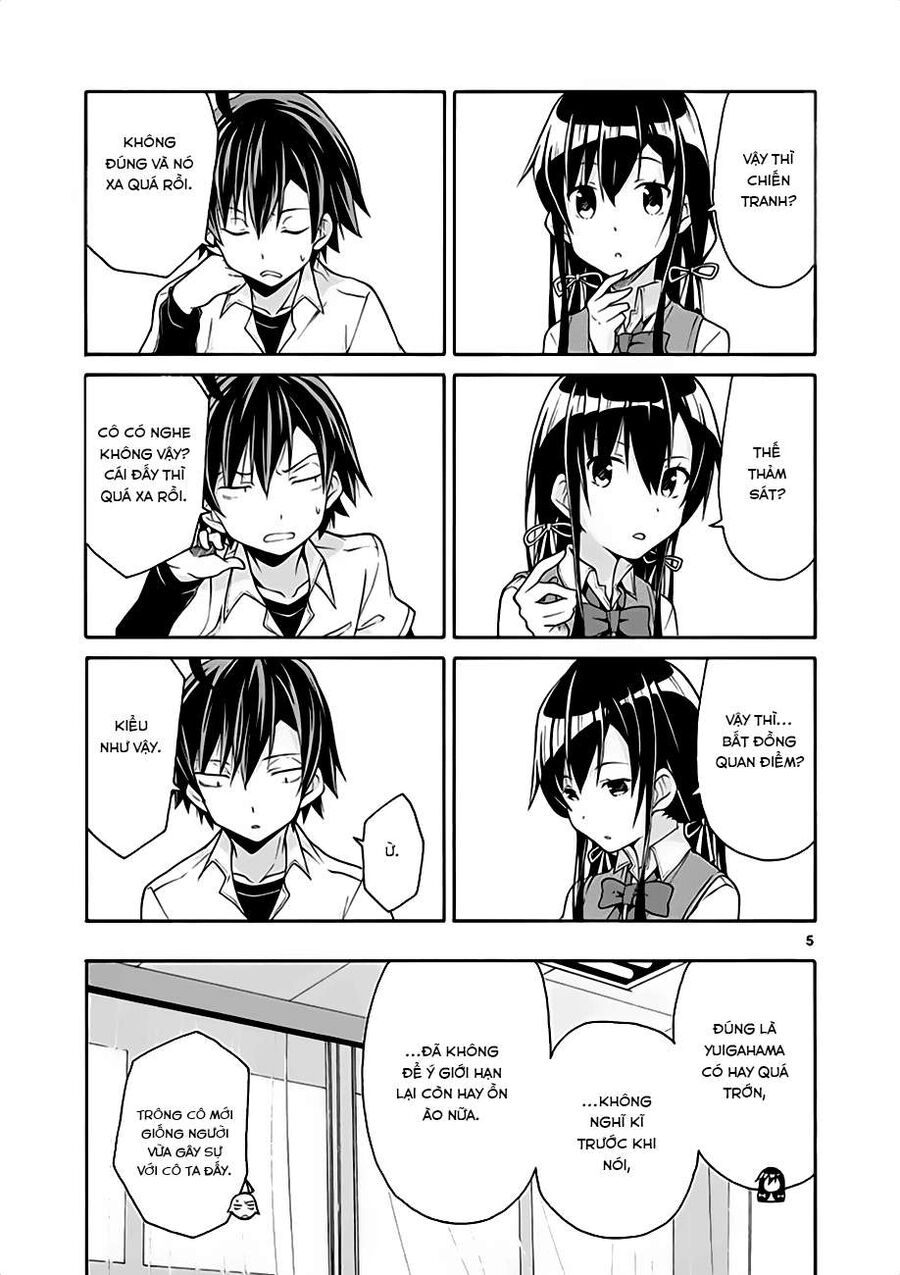 Chuyện Tình Thanh Xuân Bi Hài Của Tôi Quả Nhiên Là Sai Lầm @Comic Chapter 14 - Trang 6