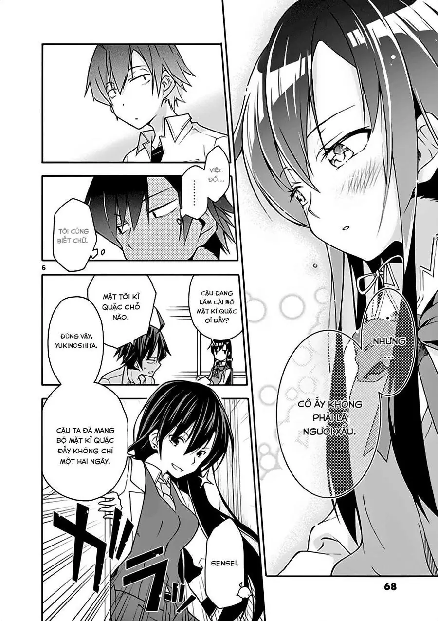 Chuyện Tình Thanh Xuân Bi Hài Của Tôi Quả Nhiên Là Sai Lầm @Comic Chapter 14 - Trang 7